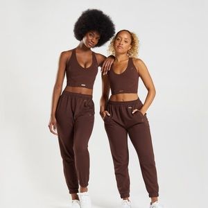 Whitney Simmons x Gymshark brown tank